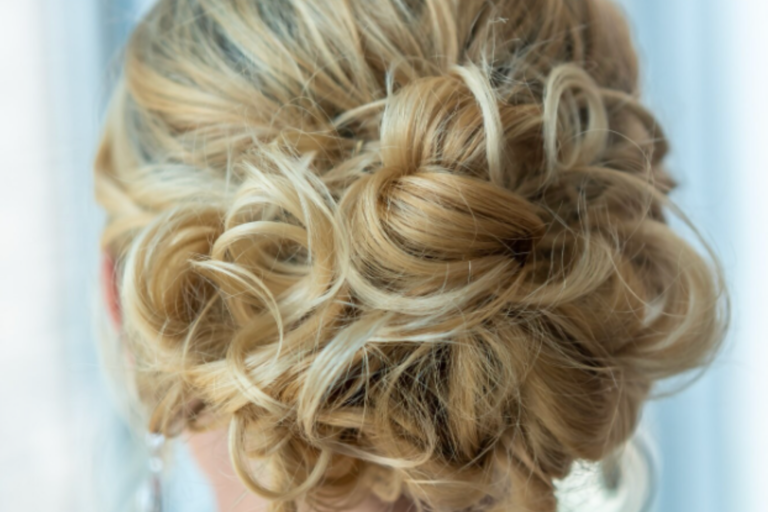 chignon-mariee